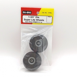 Koło Piankowe DUBRO Super Lekkie 1.75" (4.44 cm) Super Lite Wheels (45mm) komplet 2 szt. - DU-BRO #175SL